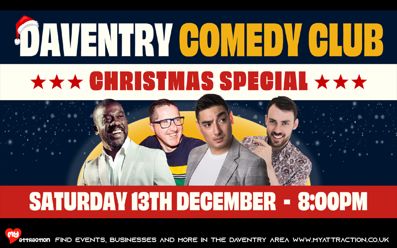 Daventry Comedy Club - events in the Daventry Area